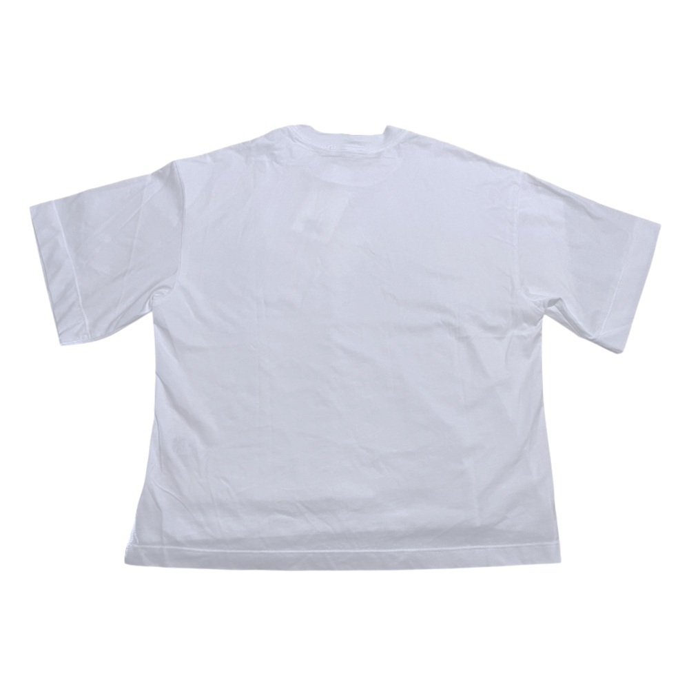 NWT A.L.C. Albie Cotton Jersey White Tee Size S $145 - Picture 10 of 10